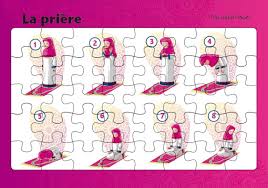 PLANCHE PUZZLE ISLAMIQUE: La prière 