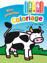 MON PREMIER COLORIAGE:animaux de la ferme