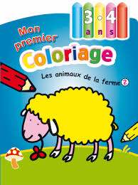 MON PREMIER COLORIAGE :Les animaux de la ferme 2