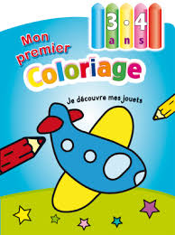 MON PREMIER COLORIAGE:je découvre mes jouets 