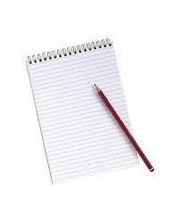 bloc note A4 100 Page