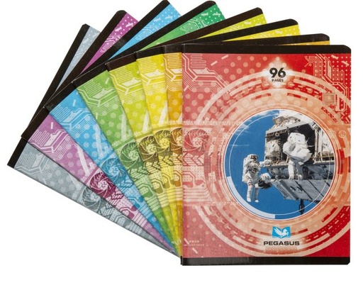 Cahier 96 pages A5 60 grs PEGASUS