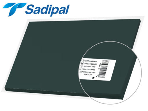 Papier Bristol 50*65 Verde pino Sadipal