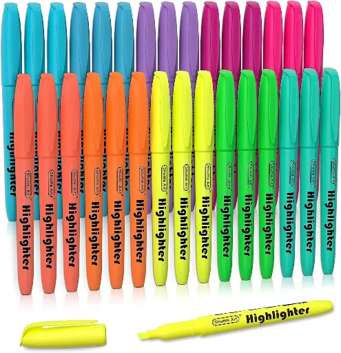 Marqueurs Fluorescents Office Line fin