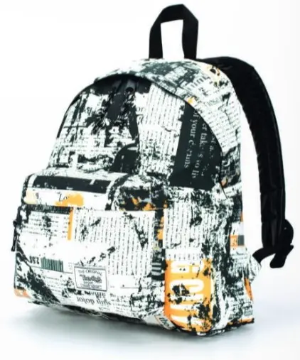 [BP-PDD230001N107]  TeenPack Classic backpack urbaine NEWPAPER 