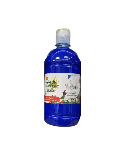 GOUACH EN BOUTEILLE DE 500 ML BLEU M SCHOOL