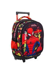 Cartable à Roulette Spider man Must 3 Compartiment