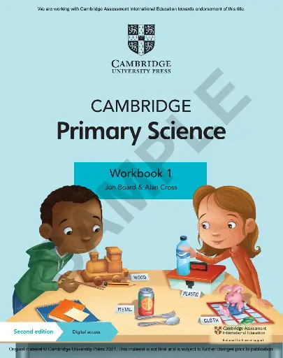 Cambridge PRIMARY SCIENCES  workbook 1
