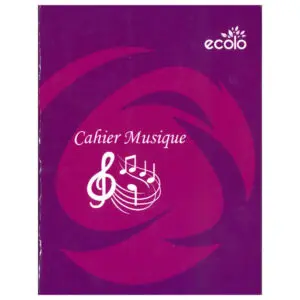 CAHIER MUSIC ECOLO 
