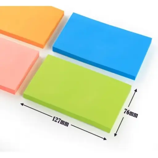 Post it 5 couleurs 76/127