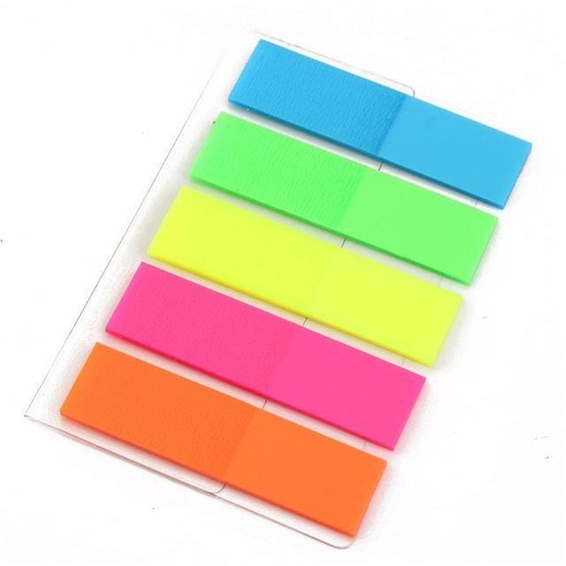 Post it 5 couleures page marker