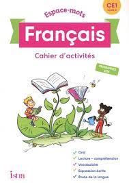 Espace -mots français cahier d’activés  CE1