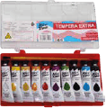 Gouache de 10 tube peinte